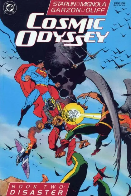 Cosmic Odyssey #2 comic book cover, 1988