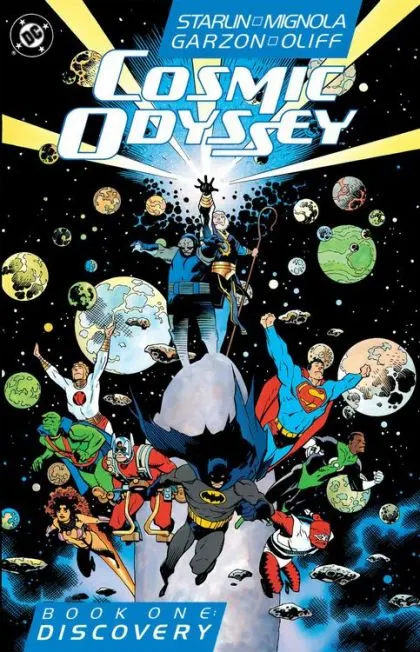 Cosmic Odyssey #1 comic book cover, 1988