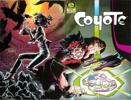 Coyote #2 comic book cover, 1983