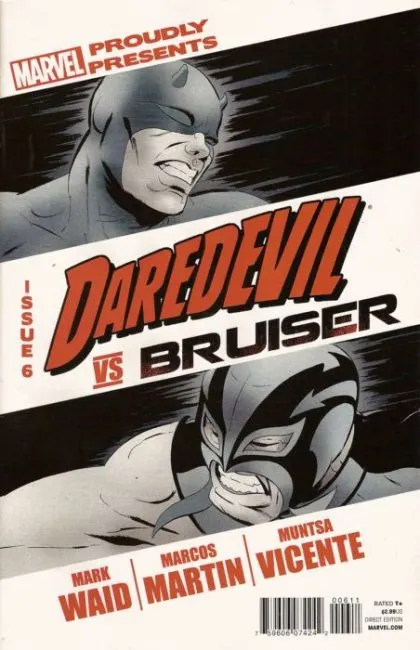 Daredevil, Vol. 3 #6 Marcos Martín Regular comic book cover, 2012