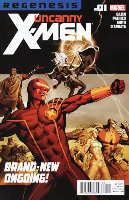 Uncanny X-Men, Vol. 2 #1 Carlos Pacheco Regular Cover comic book cover, 2012