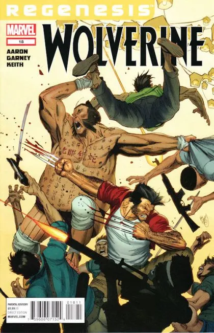 Wolverine, Vol. 4 #18 Ron Garney Regular comic book cover, 2012