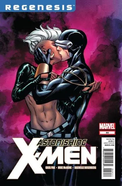 Astonishing X-Men, Vol. 3 #44 Direct Edition comic book cover, 2012