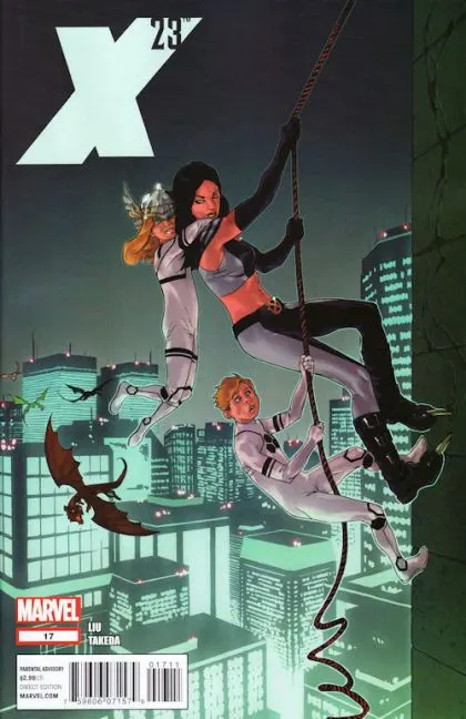 X-23, Vol. 3 #17 comic book cover, 2012