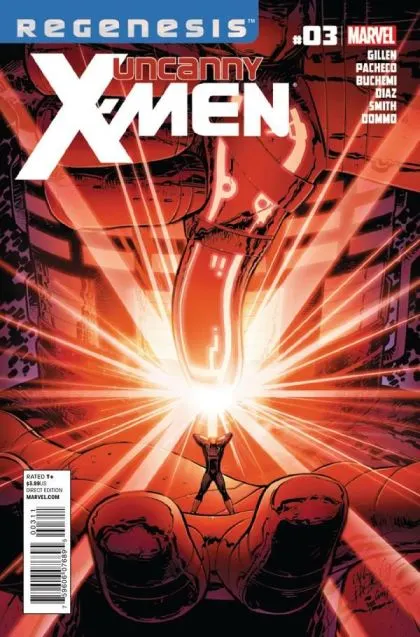 Uncanny X-Men, Vol. 2 #3 comic book cover, 2012