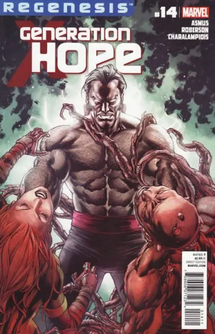 Generation Hope #14 comic book cover, 2012