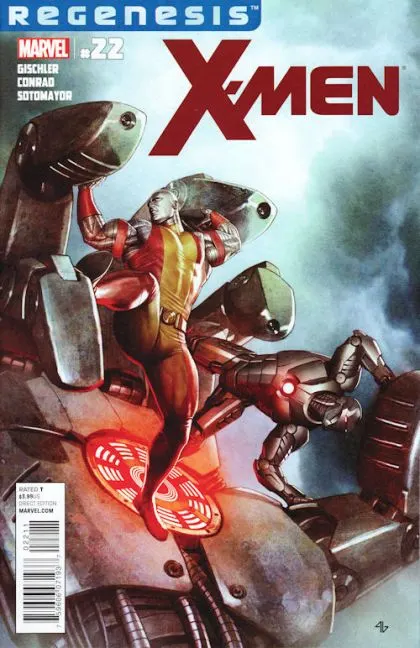 X-Men, Vol. 2 #22 Adi Granov Regular comic book cover, 2012