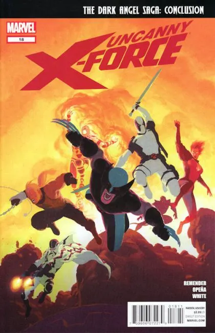 Uncanny X-Force, Vol. 1 #18 Esad Ribić Regular comic book cover, 2012