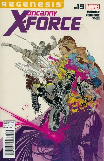 Uncanny X-Force, Vol. 1 #19 Rafael Grampá Regular comic book cover, 2012