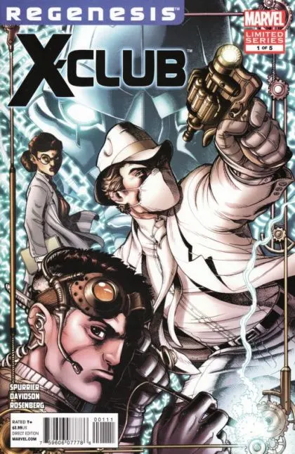 X-Club #1 comic book cover, 2012