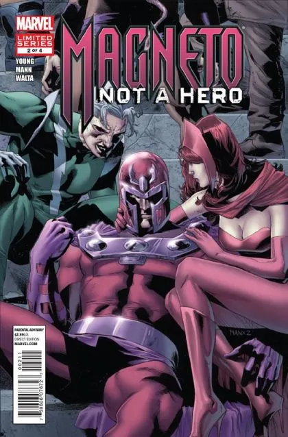 Magneto: Not a Hero #2 comic book cover, 2012