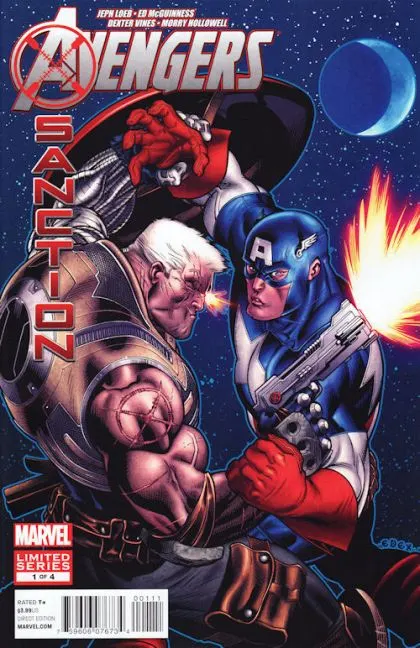 Avengers: X-Sanction #1 Ed McGuinness Regular comic book cover, 2012