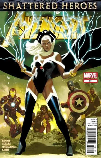The Avengers, Vol. 4 #21 Daniel Acuña Regular Cover comic book cover, 2012