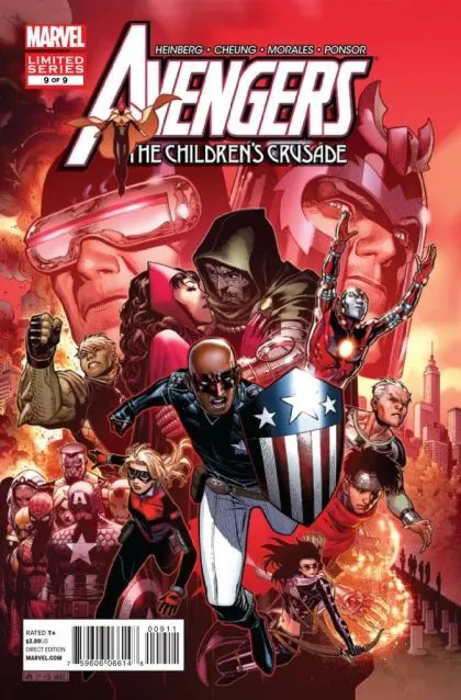 Avengers: The Children's Crusade #9 comic book cover, 2012