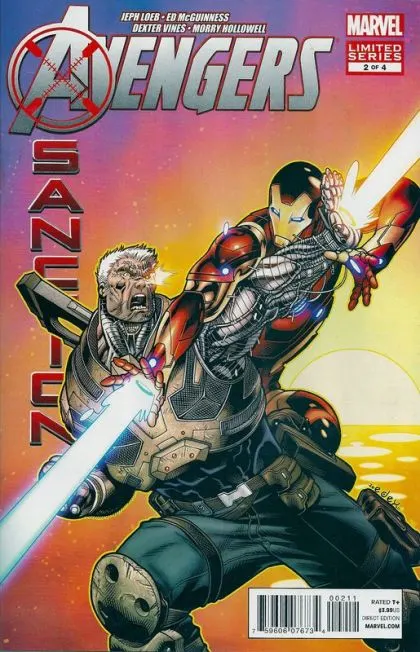 Avengers: X-Sanction #2 Ed McGuiness Regular Cover comic book cover, 2012