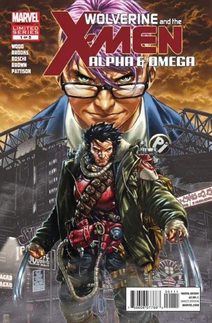 Wolverine and the X-Men: Alpha & Omega #1 Mark Brooks Regular Cover comic book cover, 2012