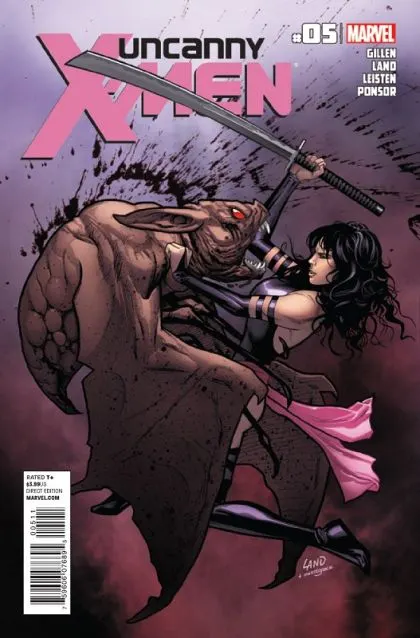 Uncanny X-Men, Vol. 2 #5 Greg Land Regular Cover comic book cover, 2012