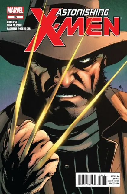 Astonishing X-Men, Vol. 3 #46 Direct Edition comic book cover, 2012