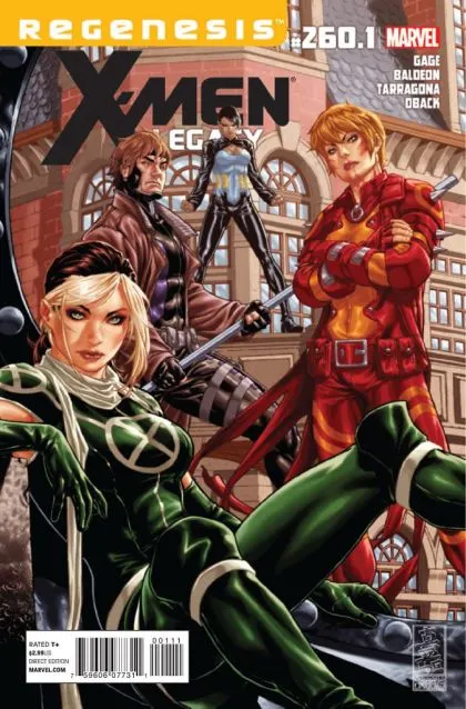 X-Men: Legacy, Vol. 1 #260.1 comic book cover, 2012