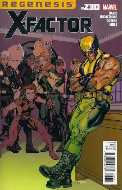 X-Factor, Vol. 3 #230 David Yardin Regular comic book cover, 2012
