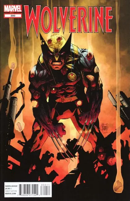 Wolverine, Vol. 4 #300 Adam Kubert Regular comic book cover, 2012