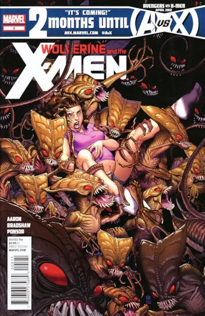 Wolverine & the X-Men, Vol. 1 #5 Nick Bradshaw Regular comic book cover, 2012
