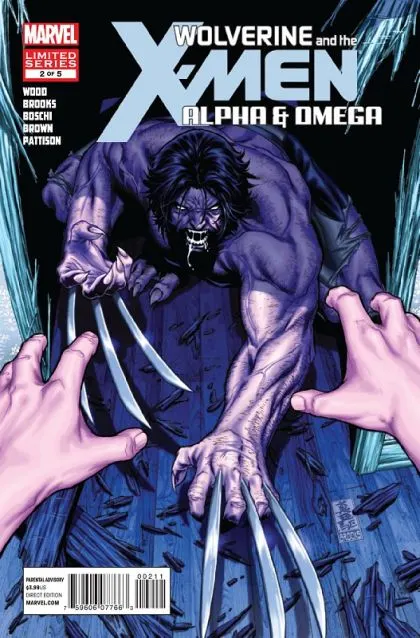 Wolverine and the X-Men: Alpha & Omega #2 comic book cover, 2012