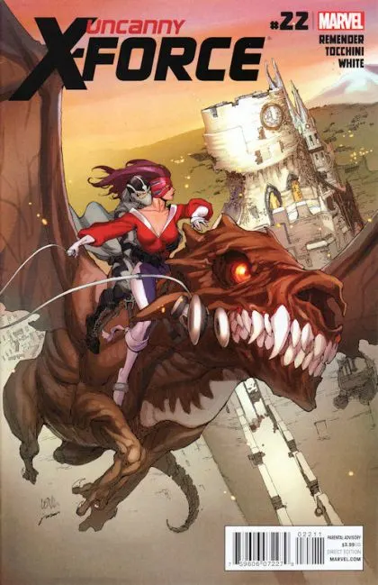 Uncanny X-Force, Vol. 1 #22 comic book cover, 2012