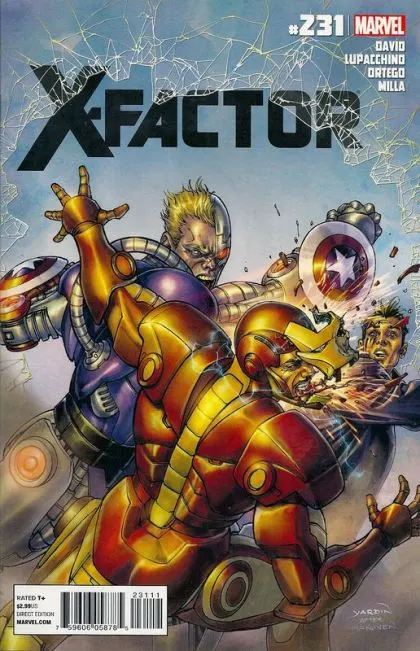 X-Factor, Vol. 3 #231 David Yardin Regular comic book cover, 2012
