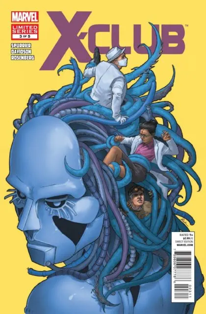 X-Club #3 Direct Edition comic book cover, 2012