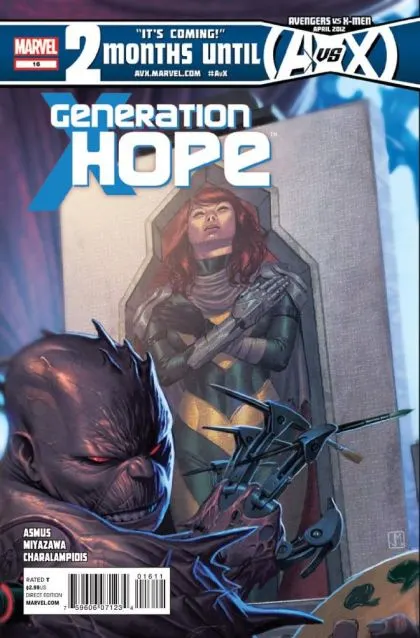 Generation Hope #16 comic book cover, 2012