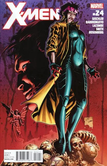X-Men, Vol. 2 #24 comic book cover, 2012