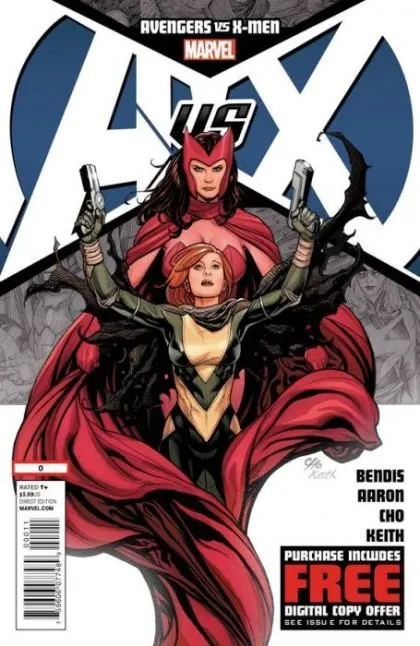 Avengers vs. X-Men #0 Frank Cho Regular comic book cover, 2012