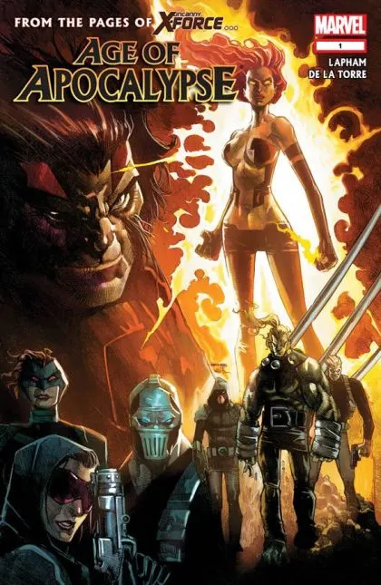 Age of Apocalypse, Vol. 1 #1 Humberto Ramos Regular comic book cover, 2012