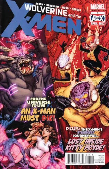 Wolverine & the X-Men, Vol. 1 #7 comic book cover, 2012