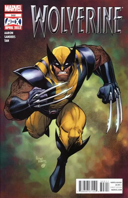 Wolverine, Vol. 4 #302 Arthur Adams Regular comic book cover, 2012