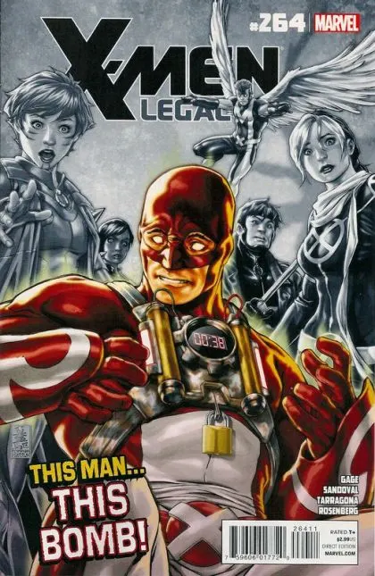 X-Men: Legacy, Vol. 1 #264 comic book cover, 2012