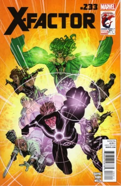 X-Factor, Vol. 3 #233 comic book cover, 2012