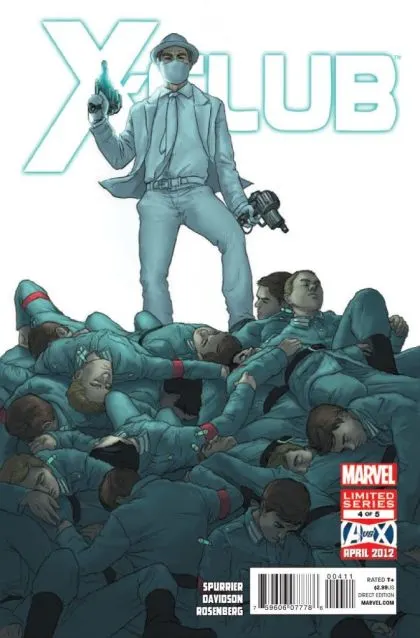 X-Club #4 comic book cover, 2012
