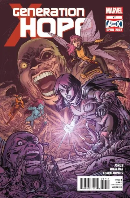 Generation Hope #17 comic book cover, 2012