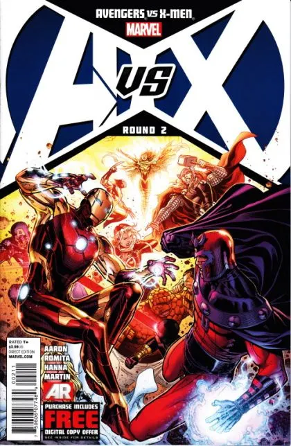 Avengers vs. X-Men #2 Jim Cheung Regular comic book cover, 2012