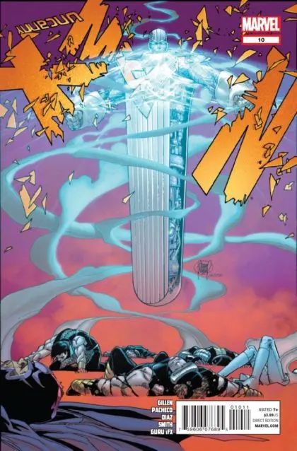 Uncanny X-Men, Vol. 2 #10 comic book cover, 2012