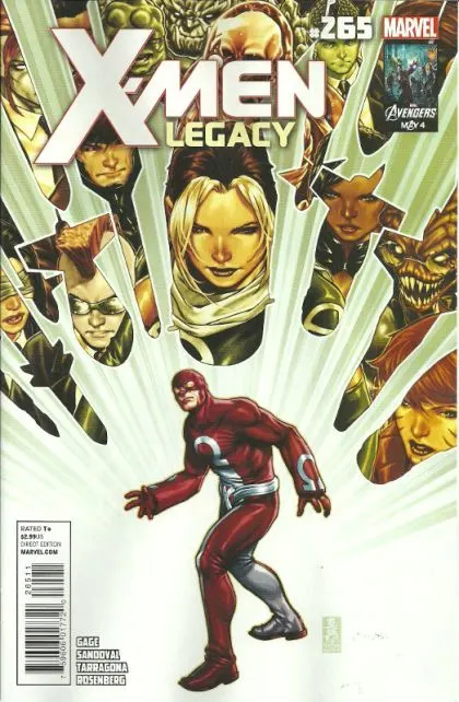 X-Men: Legacy, Vol. 1 #265 Mark Brooks Regular comic book cover, 2012