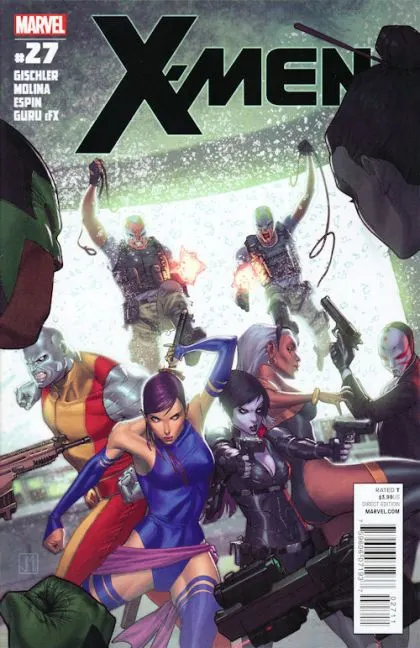 X-Men, Vol. 2 #27 Jorge Molina Regular comic book cover, 2012