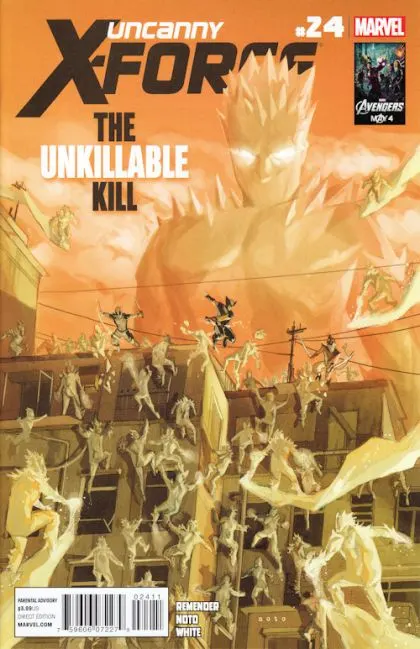 Uncanny X-Force, Vol. 1 #24 Phil Noto Regular comic book cover, 2012