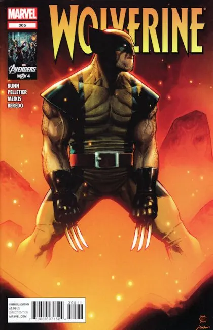 Wolverine, Vol. 4 #305 Jim Cheung Regular comic book cover, 2012
