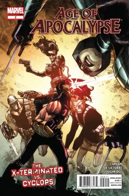 Age of Apocalypse, Vol. 1 #2 Humberto Ramos Regular comic book cover, 2012