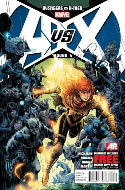 Avengers vs. X-Men #4 Jim Cheung Regular comic book cover, 2012