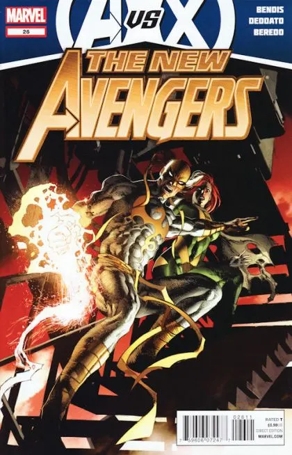 New Avengers, Vol. 2 #26 comic book cover, 2012