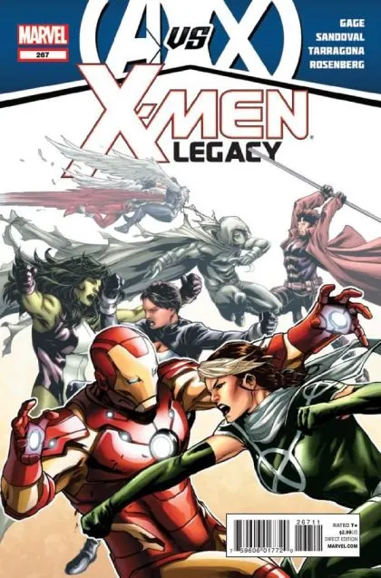 X-Men: Legacy, Vol. 1 #267 comic book cover, 2012